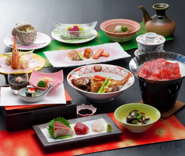 えんむすび会席 料理写真